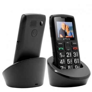 Zosilnený mobilný telefón s extra hlasitosťou a jednoduchým ovládaním
